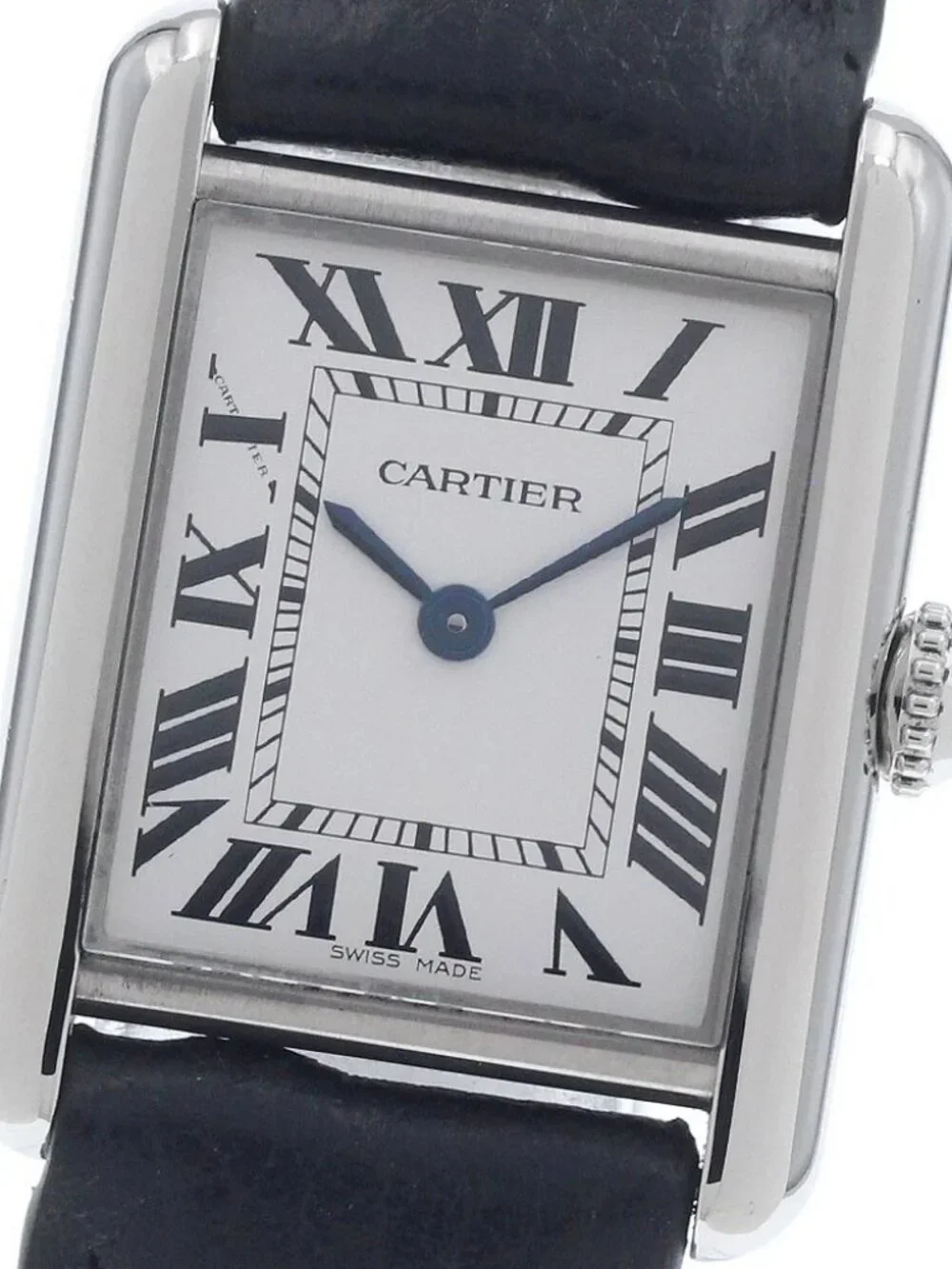 CARTIER Tank Must SM WSTA0042 Silver Dial Quartz Ladies Watch_966318